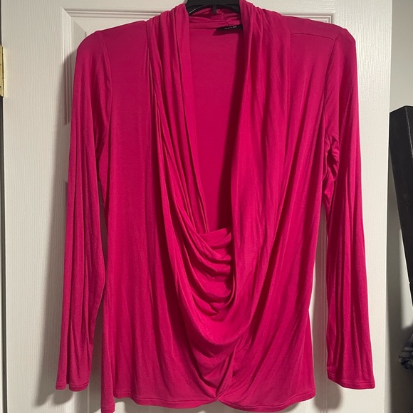 Apt. 9 Tops - Apt. 9 Draped Cowl Neck Long Sleeve Top Blouse